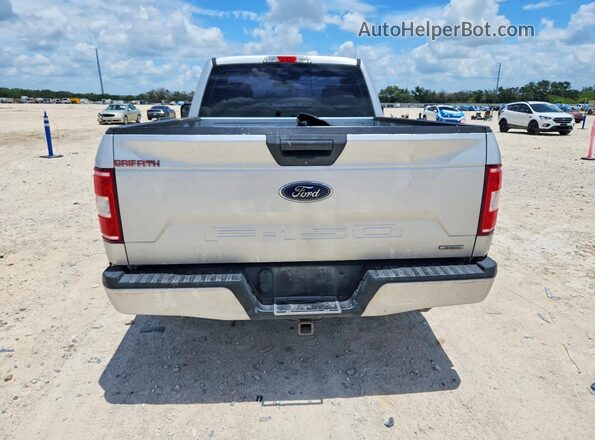 1FTMF1CP8JKD88714 2018 FORD F150 Серебряный Вид сзади