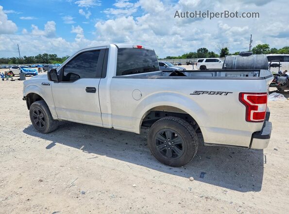 1FTMF1CP8JKD88714 2018 FORD F150 Серебряный Задняя левая четверть