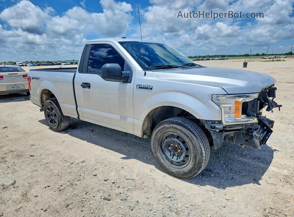 1FTMF1CP8JKD88714 2018 FORD F150 Серебряный Передняя правая четверть
