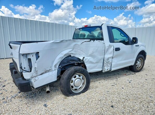 1FTMF1CPXJKD23377 2018 FORD F150 White Tył prawy