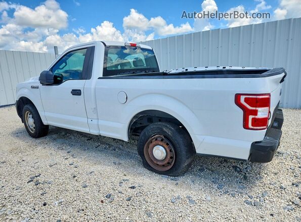 1FTMF1CPXJKD23377 2018 FORD F150 White Tył lewy