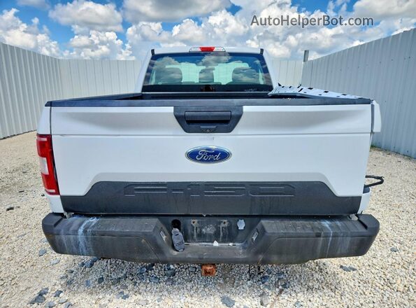1FTMF1CPXJKD23377 2018 FORD F150 White Widok z tyłu
