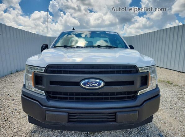 1FTMF1CPXJKD23377 2018 FORD F150 White Widok z przodu