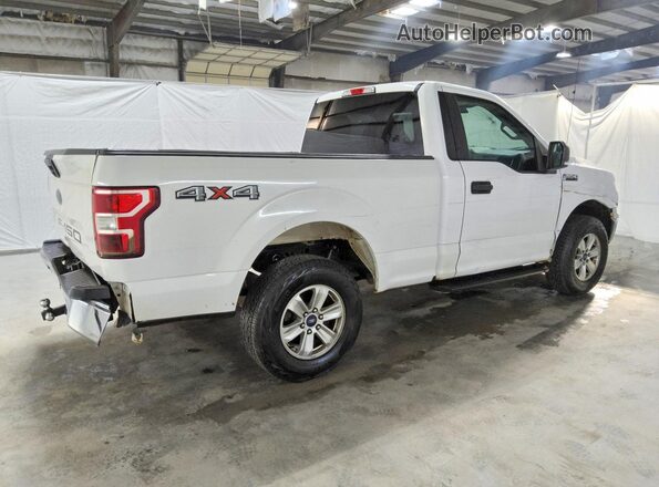 1FTMF1EB2JKC76377 2018 FORD F150 White Հետևի աջ