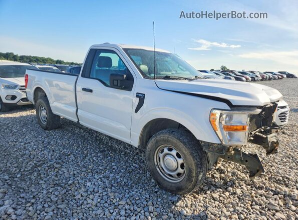 1FTMF1EB5NKD02928 2022 FORD F150 White Передня права чверть