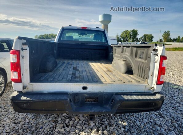 1FTMF1EB5NKD02928 2022 FORD F150 White Вид ззаду