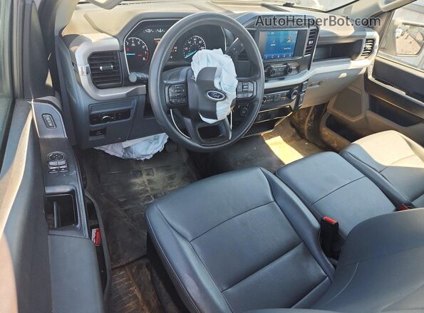 1FTMF1EB7NKD99503 2022 FORD F150 White წინა პანელის ხედი