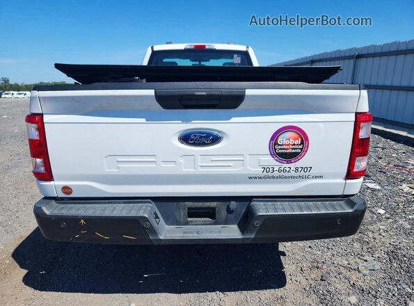1FTMF1EB7NKD99503 2022 FORD F150 White უკანა ხედი