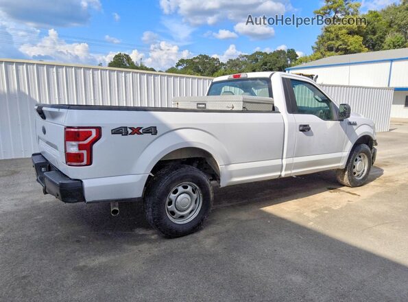 1FTMF1EB9JKC85772 2018 FORD F150 White Tył prawy