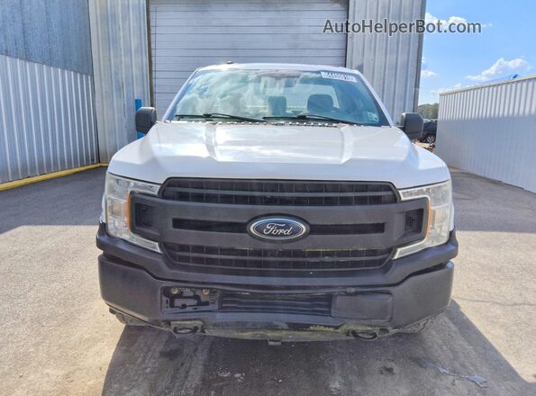 1FTMF1EB9JKC85772 2018 FORD F150 White Widok z przodu