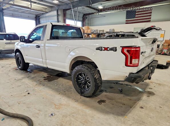1FTMF1EP4HKD08512 2017 FORD F150 White Trasero izquierdo