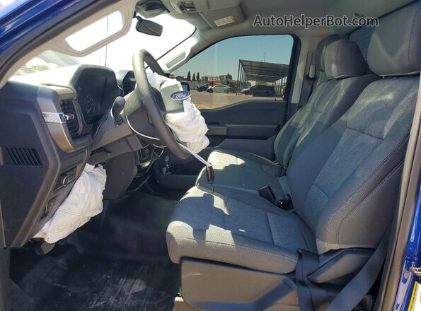 1FTMF1K59TKE60099 2026 FORD F150 Blue Front interior view