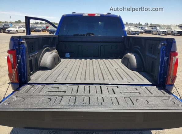 1FTMF1K59TKE60099 2026 FORD F150 Blue Rear seats view