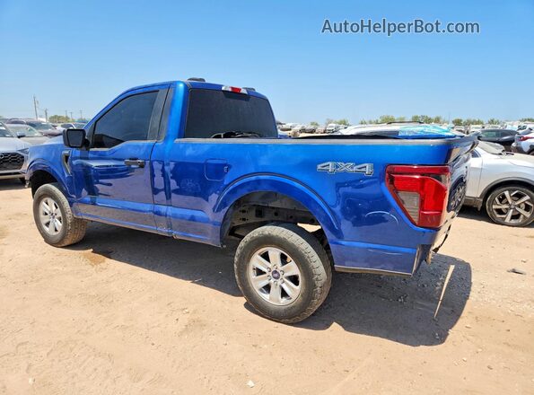 1FTMF1L57RKD30474 2024 FORD F150 Blue Trasero izquierdo