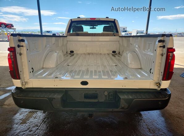 1FTMF1LP8RKE50303 2024 FORD F150 White Հետևի տեսք