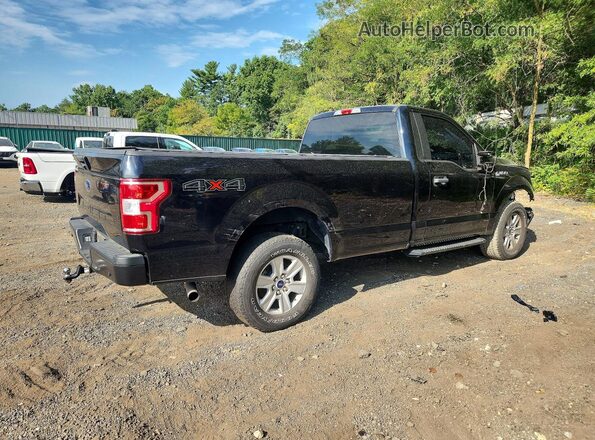 1FTNF1E50KKC66009 2019 FORD F150 Black Trasero derecho