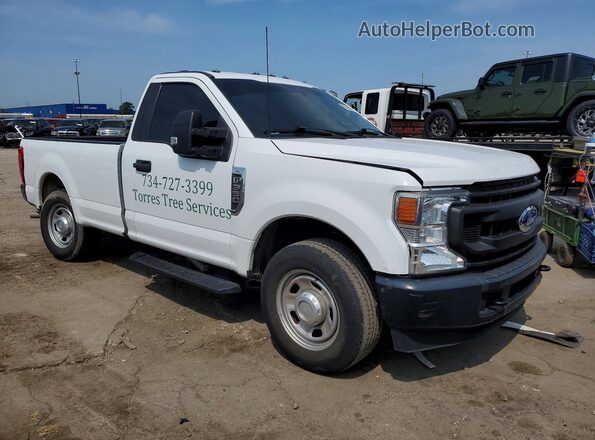 1FTRF3A67NEF98091 2022 FORD F350 Белый Передняя правая четверть