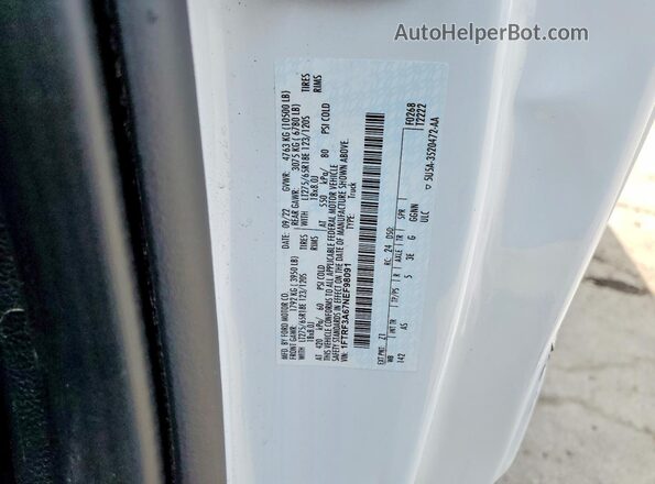 1FTRF3A67NEF98091 2022 FORD F350 Белый Вид подкапотного пространства