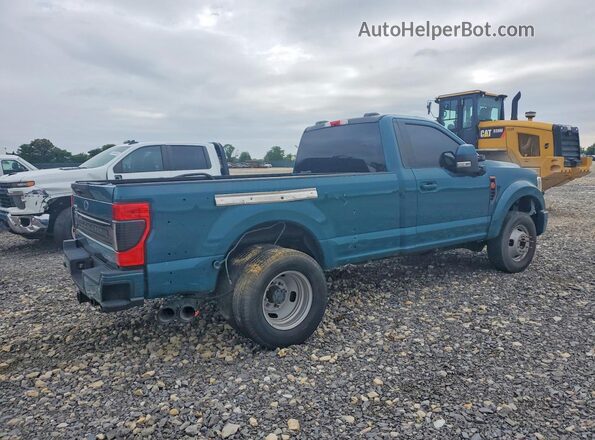 1FTRF3DT4NEC56745 2022 FORD F350 Teal Tył prawy