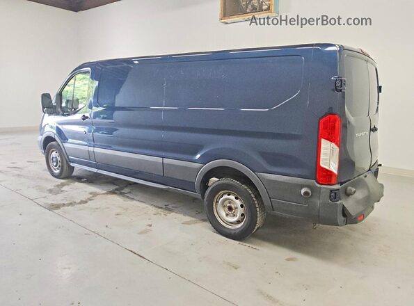 1FTYE2YM4JKA25657 2018 FORD TRANSIT Blue Tył lewy