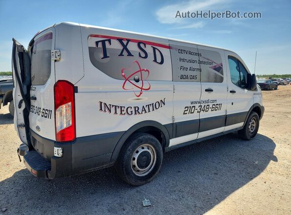 1FTYR1ZM0HKA41765 2017 FORD TRANSIT Белый Задняя правая четверть