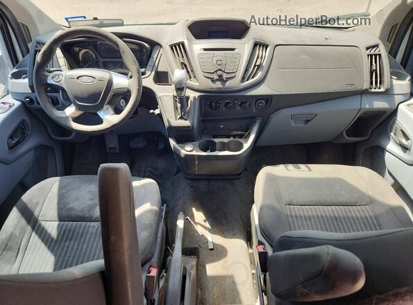 1FTYR1ZM0HKA41765 2017 FORD TRANSIT Белый Вид панели приборов