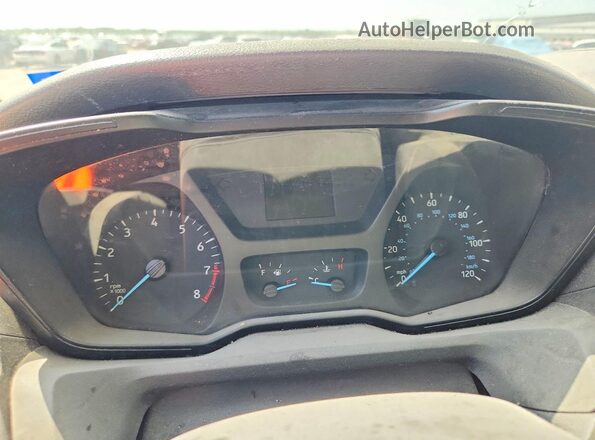 1FTYR1ZM0HKA41765 2017 FORD TRANSIT Белый Вид щитка приборов
