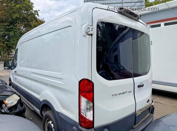 1FTYR2CMXKKA29855 2019 FORD TRANSIT White უკანა მარჯვენა