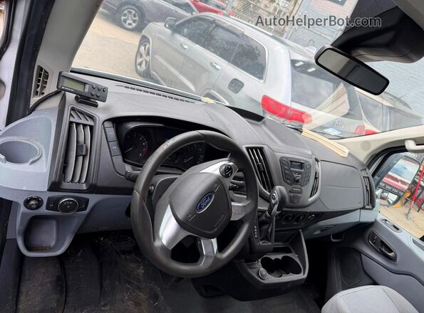 1FTYR2CMXKKA29855 2019 FORD TRANSIT White ხელსაწყოთა პანელის ხედი
