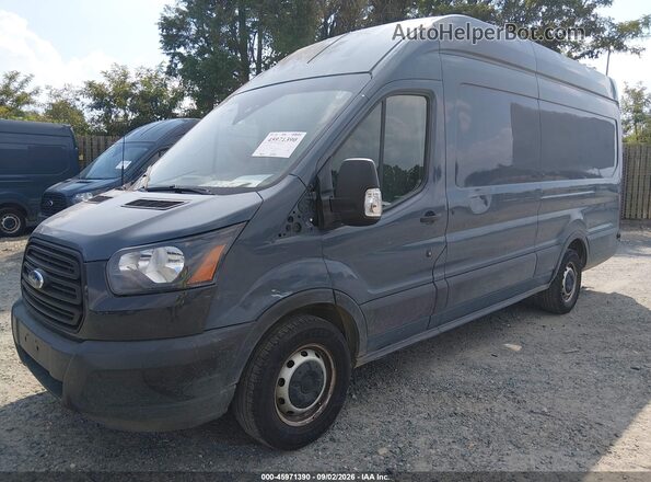 1FTYR3XM1KKB74010 2019 FORD TRANSIT-250 Синий Передняя левая четверть
