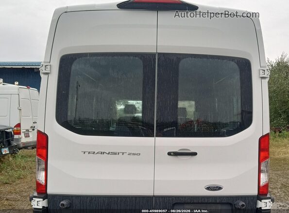 1FTYR3XM2JKB07253 2018 FORD TRANSIT-250 White Vista del compartimento del motor