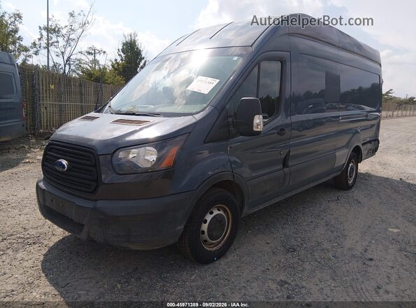 1FTYR3XM2KKB17699 2019 FORD TRANSIT-250 Blue Передня ліва чверть