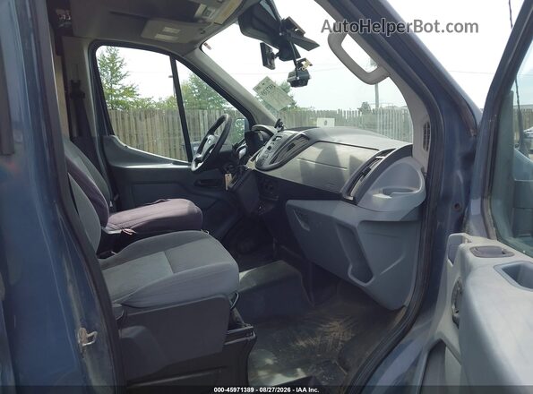 1FTYR3XM2KKB17699 2019 FORD TRANSIT-250 Blue Вид салону спереду
