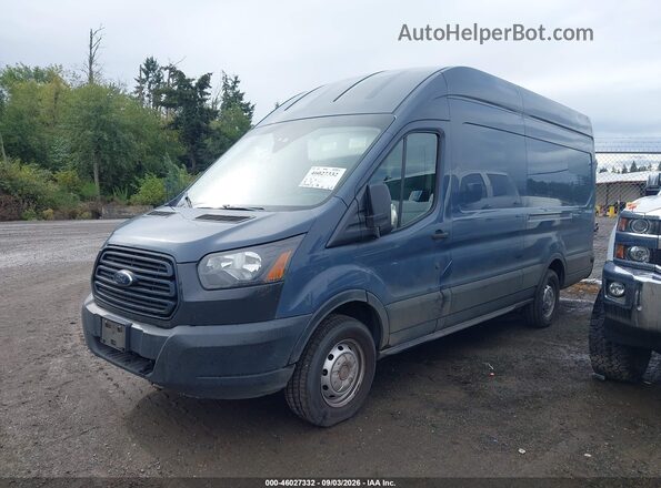 1FTYR3XM5KKB50857 2019 FORD TRANSIT-250 Blue Przód lewy