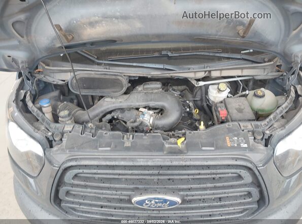 1FTYR3XM5KKB50857 2019 FORD TRANSIT-250 Blue Widok komory silnika