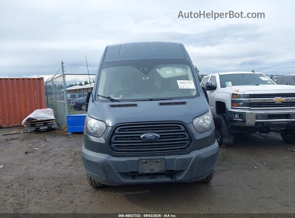 1FTYR3XM5KKB50857 2019 FORD TRANSIT-250 Blue Widok deski rozdzielczej
