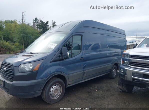 1FTYR3XM5KKB50857 2019 FORD TRANSIT-250 Blue Widok wnętrza z tyłu