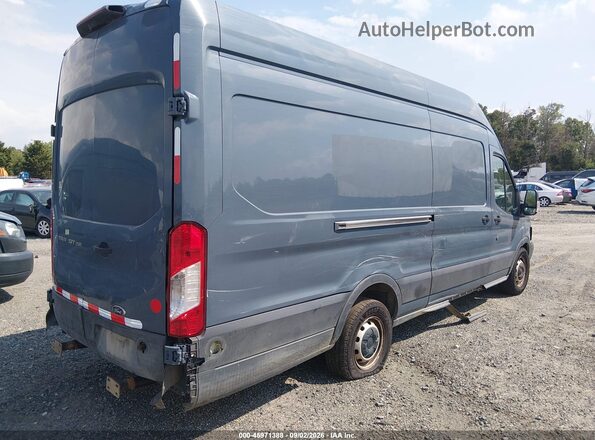 1FTYR3XM6KKB17446 2019 FORD TRANSIT-250 Blue Задня права чверть