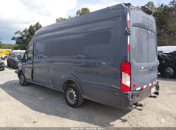 1FTYR3XM8KKB12927 2019 FORD TRANSIT-250 Синий Задняя левая четверть