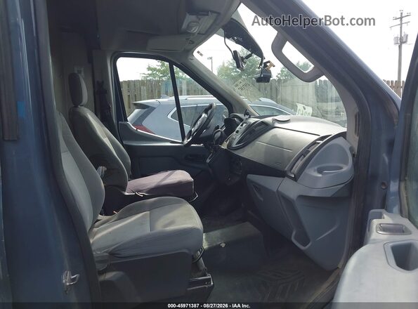 1FTYR3XM8KKB12927 2019 FORD TRANSIT-250 Синий Вид салона спереди