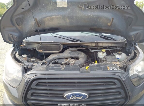 1FTYR3XM9KKA97466 2019 FORD TRANSIT-250 Синий Вид сзади