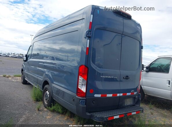 1FTYR3XM9KKB17408 2019 FORD TRANSIT-250 Dark Blue Trasero izquierdo
