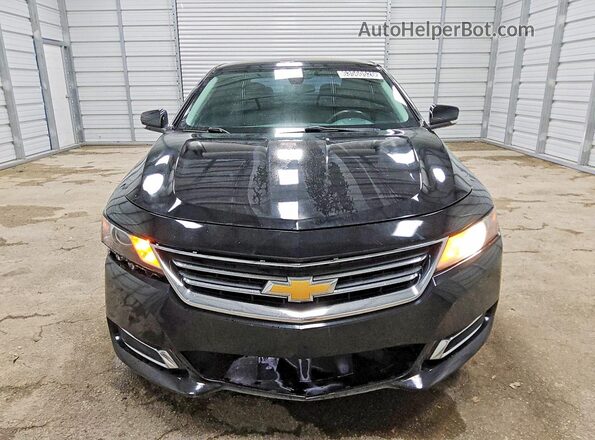 1G1105S30HU184846 2017 CHEVROLET IMPALA Black Вид спереду