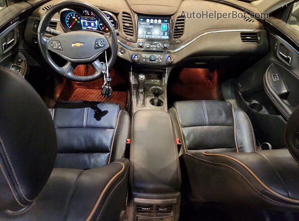 1G1145S3XHU157075 2017 CHEVROLET IMPALA White Dashboard view