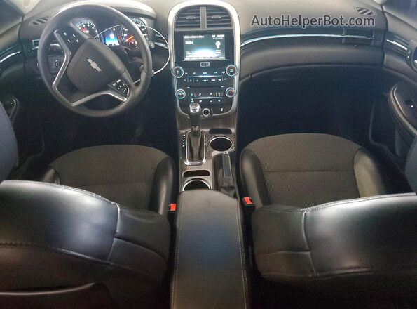 1G11C5SA7GF103379 2016 CHEVROLET MALIBU Серебряный Вид панели приборов