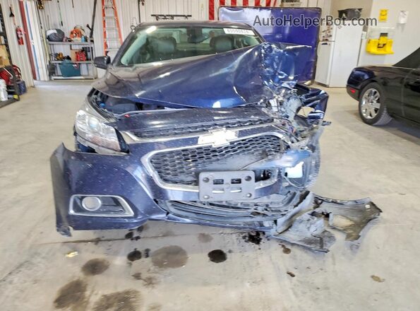 1G11E5SA6GU144477 2016 CHEVROLET MALIBU Blue Widok z przodu