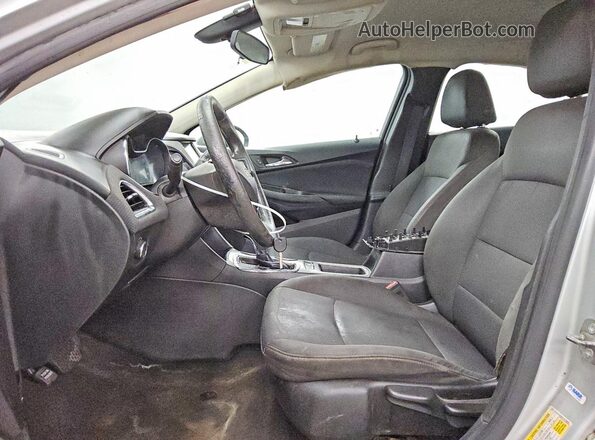 1G1BC5SM0H7219095 2017 CHEVROLET CRUZE Silver წინა სალონის ხედი