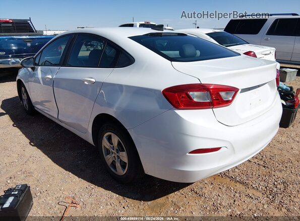 1G1BC5SM1J7189692 2018 CHEVROLET CRUZE White Задня ліва чверть