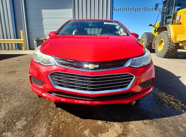 1G1BC5SM2G7241503 2016 CHEVROLET CRUZE Красный Вид спереди