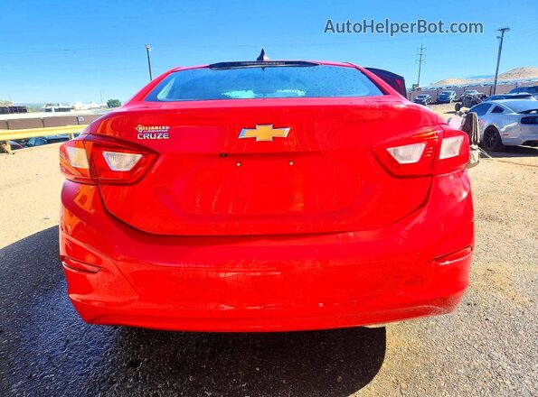 1G1BC5SM2G7241503 2016 CHEVROLET CRUZE Красный Вид сзади